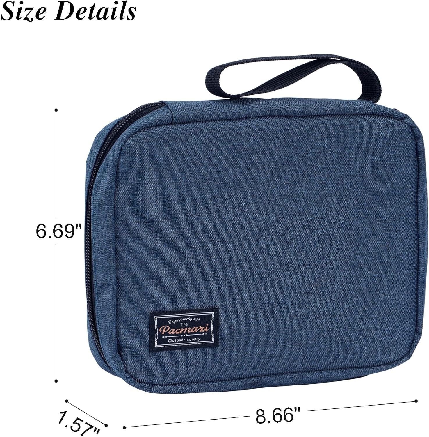 20 Watch Bands Storage Carrying Case Compatible with Watches,Expandable Watch Band Holder Stores 20 Watch Bands Fit for Most Sizes of Watch Straps,Organizer for Watch Bands, Bag Only (Blue)